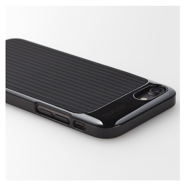 【iPhoneSE(第2世代)/8/7 ケース】Texture case for iPhone7(Hexagon Black)goods_nameサブ画像