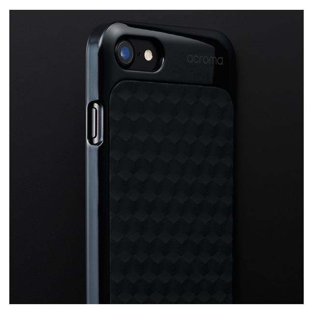 【iPhoneSE(第2世代)/8/7 ケース】Texture case for iPhone7(Line Black)goods_nameサブ画像
