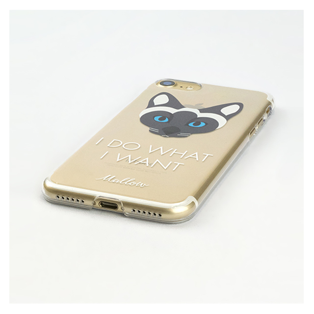 【iPhoneSE(第3/2世代)/8/7 ケース】CAT CASE CLEAR for iPhone7サブ画像