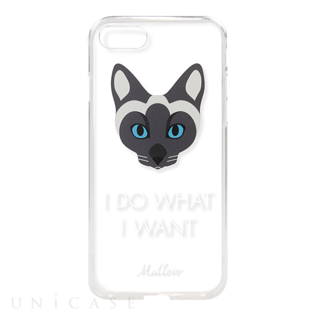 【iPhoneSE(第3/2世代)/8/7 ケース】CAT CASE CLEAR for iPhone7