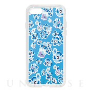 【iPhoneSE(第3/2世代)/8/7 ケース】Flower Series for iPhone7(Blue)