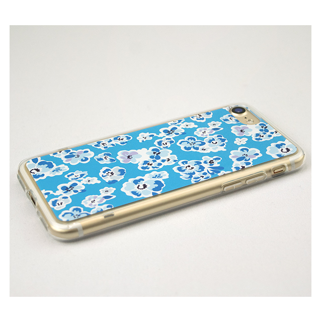 【iPhoneSE(第3/2世代)/8/7 ケース】Flower Series for iPhone7(Blue)goods_nameサブ画像