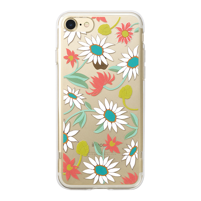 【iPhoneSE(第3/2世代)/8/7 ケース】Flower Series for iPhone7(White)サブ画像