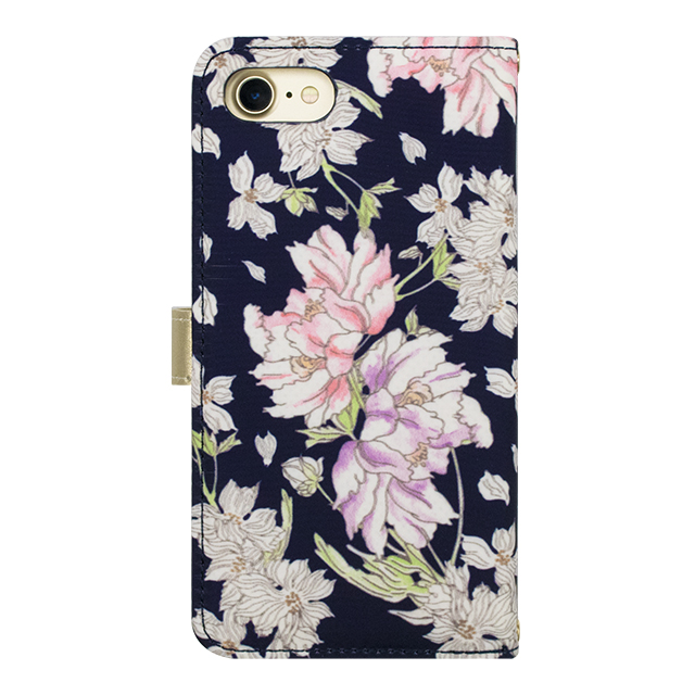 【iPhoneSE(第3/2世代)/8/7/6s/6 ケース】Flower Series wallet case for iPhone7/6s/6(Chic Peony）サブ画像