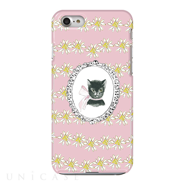 【iPhone8/7 ケース】KATE SAKAI ハードケース (Flower border cat)