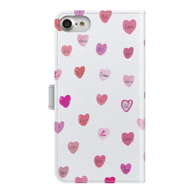 【iPhone8/7 ケース】KATE SAKAI 手帳型ケース (candy hearts)goods_nameサブ画像