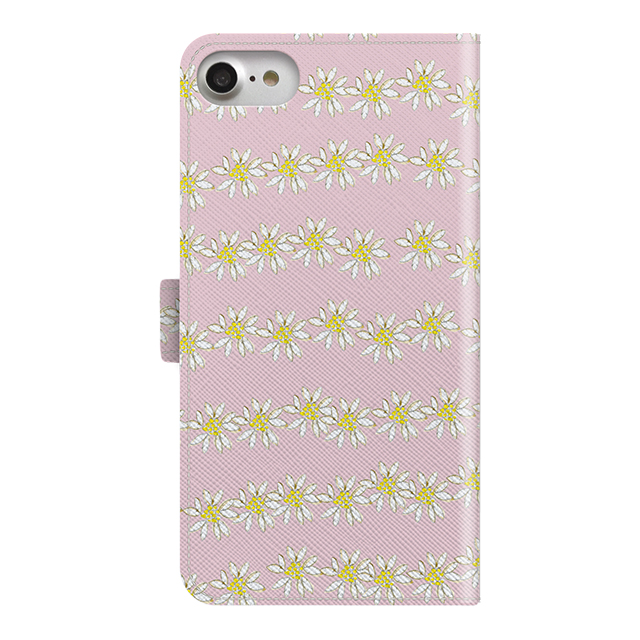 【iPhone8/7 ケース】KATE SAKAI 手帳型ケース (Flower border cat)サブ画像