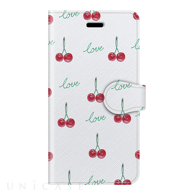 【iPhone8/7 ケース】KATE SAKAI 手帳型ケース (little cherry love)