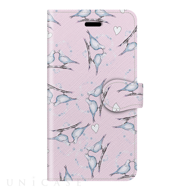 【iPhone8/7 ケース】KATE SAKAI 手帳型ケース (pigeon pink)