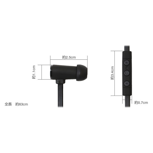 【ワイヤレスイヤホン】wireless headset ANTS (ホワイト)サブ画像