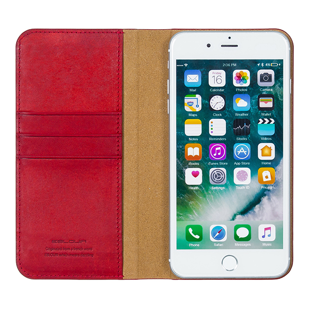 【マルチ スマホケース】Modern Snap Folio (Red)goods_nameサブ画像