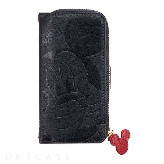 【iPhoneSE(第3/2世代)/8/7 ケース】Disney Characters iCoin DIARY COVER (ミッキーマウス)