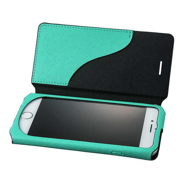 【iPhone8/7 ケース】Bag Type Leather Case ”Sac” (Turquoise)goods_nameサブ画像