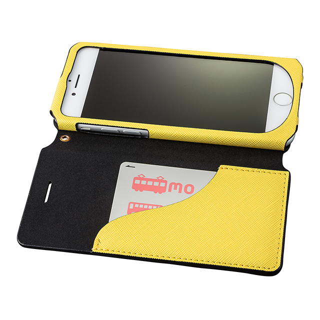 【iPhone8/7 ケース】Bag Type Leather Case ”Sac” (Yellow)サブ画像