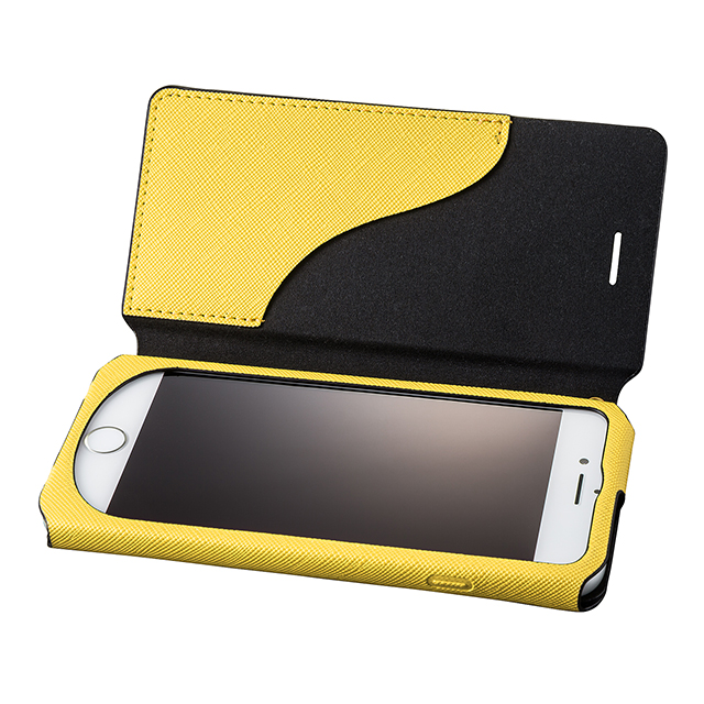 【iPhone8/7 ケース】Bag Type Leather Case ”Sac” (Yellow)サブ画像