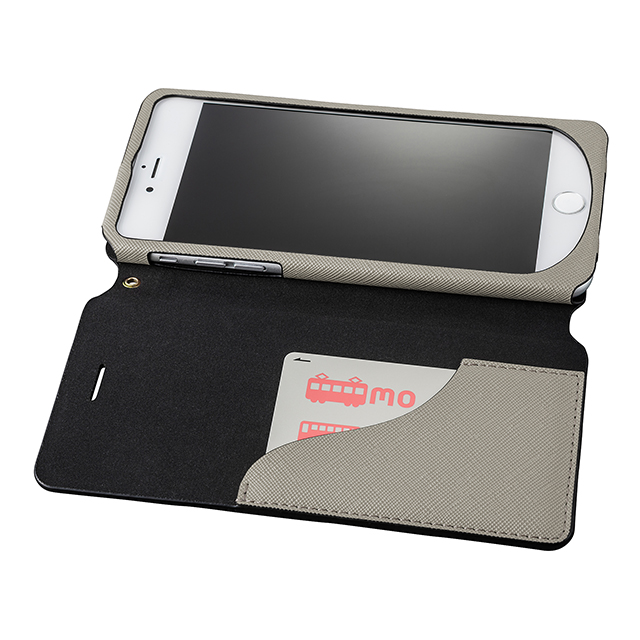 【iPhone8 Plus/7 Plus ケース】Bag Type Leather Case ”Sac” (Gray)goods_nameサブ画像