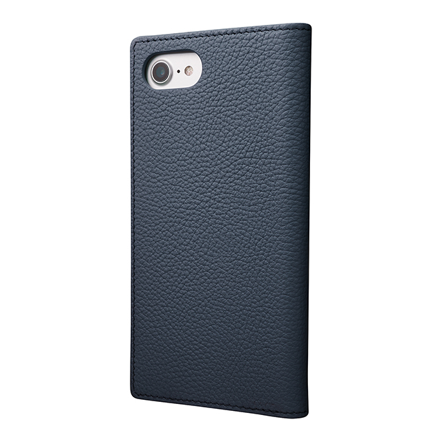 【iPhone8/7 ケース】Shrunken-calf Leather Case (Navy)goods_nameサブ画像