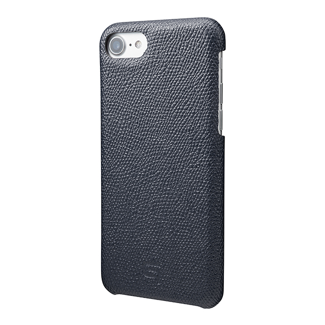 【iPhoneSE(第3/2世代)/8/7 ケース】Embossed Grain Leather Case (Navy)goods_nameサブ画像