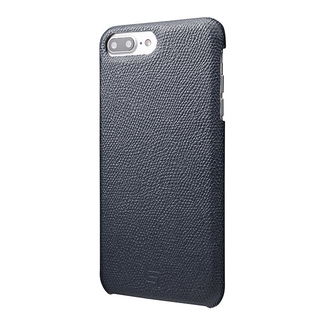 【iPhone8 Plus/7 Plus ケース】Embossed Grain Leather Case (Navy)goods_nameサブ画像