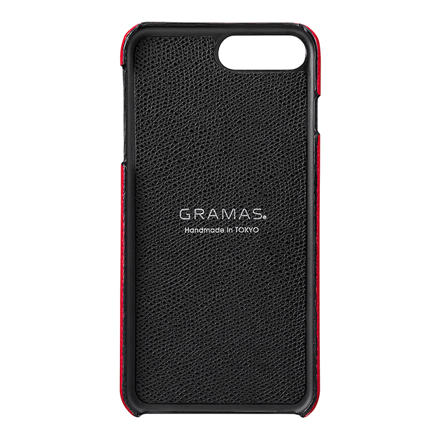 【iPhone8 Plus/7 Plus ケース】Embossed Grain Leather Case (Red)goods_nameサブ画像