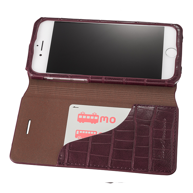 【iPhone8/7 ケース】PU Leather Case “EURO Passione 3” (Burgundy)サブ画像