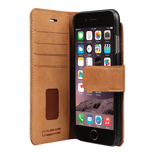 【iPhoneSE(第3/2世代)/8/7 ケース】Booklet case Zurigo (Cognac)サブ画像