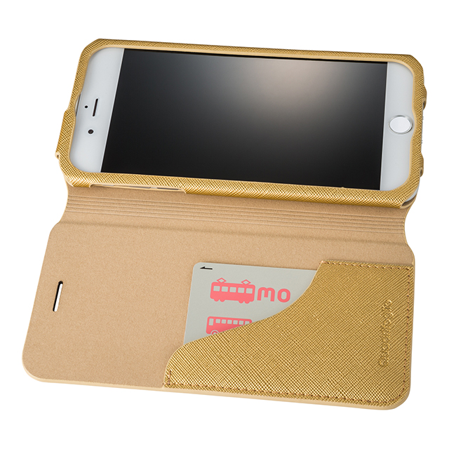 【iPhone8 Plus/7 Plus ケース】Leather Case ”Quadrifoglio” (Gold)goods_nameサブ画像