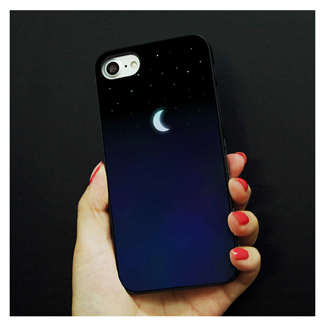 【iPhoneSE(第3/2世代)/8/7 ケース】Twinkle Case Mini Moon (Blue)goods_nameサブ画像