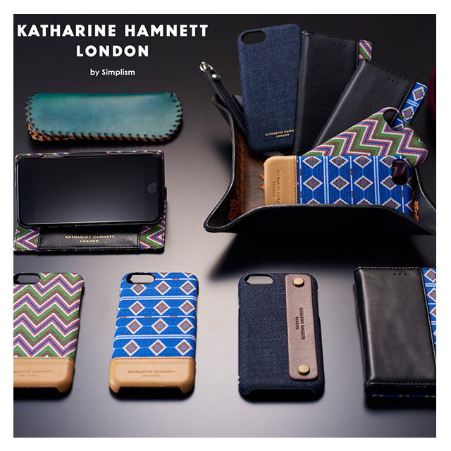 【iPhoneSE(第3/2世代)/8/7/6s/6 ケース】KATHARINE HAMNETT LONDON (デニム)サブ画像