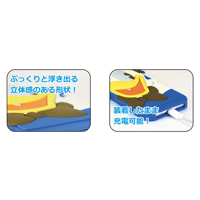 【iPhoneSE(第3/2世代)/8/7 ケース】ディズニーキャラクター ダイカットシリコンケース (デイジーダック)goods_nameサブ画像