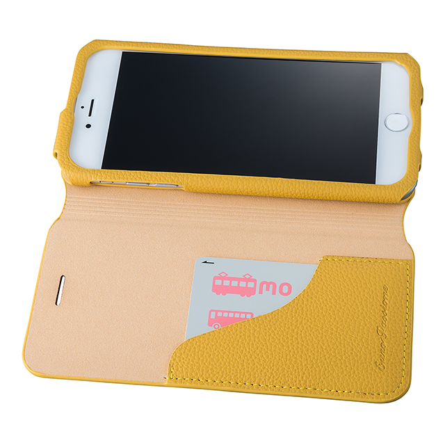 【iPhone8 Plus/7 Plus ケース】PU Leather Case “EURO Passione 2” (Yellow)サブ画像