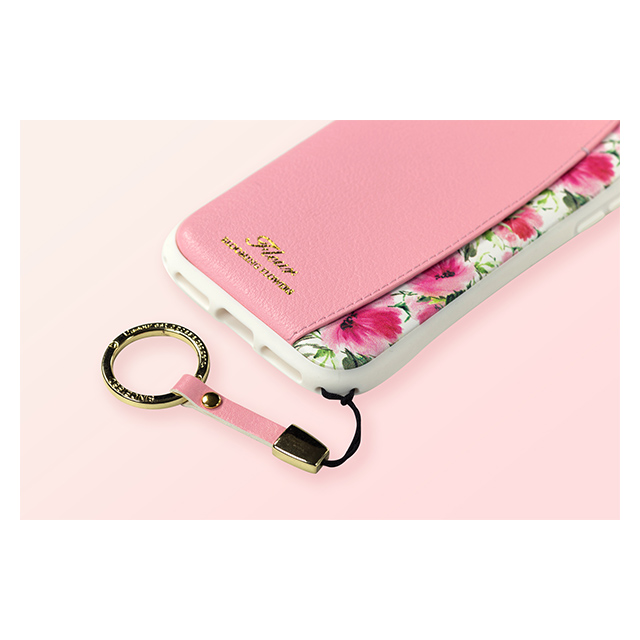 【iPhoneSE(第3/2世代)/8/7 ケース】プロテクターポケットケース ”Fleur” (Pink)goods_nameサブ画像