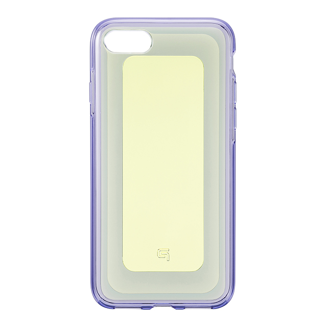 【iPhone8/7 ケース】”GEMS” Hybrid Case (Citrine Yellow×Purple)サブ画像