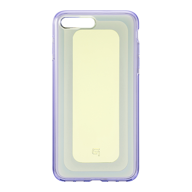 【iPhone8 Plus/7 Plus ケース】”GEMS” Hybrid Case (Citrine Yellow×Purple)サブ画像