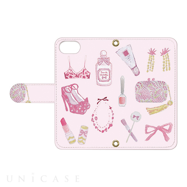 【iPhoneSE(第2世代)/8/7/6s/6 ケース】Oilshock Designs (Pink motif)