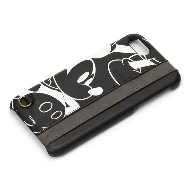 【iPhoneSE(第3/2世代)/8/7 ケース】カードポケット付きハードケース (ミッキーマウス/3ポケット)サブ画像
