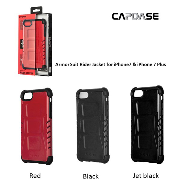 【iPhone8 Plus/7 Plus ケース】Armor Suit Rider Jacket (Red) + Newton Cover Combo (Anti-Gravity)サブ画像