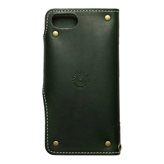 【iPhoneSE(第3/2世代)/8/7 ケース】SMART LEATHER (GREEN)サブ画像