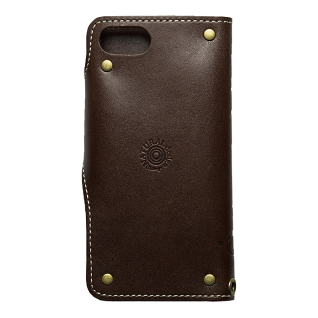 【iPhoneSE(第3/2世代)/8/7 ケース】SMART LEATHER (BROWN)サブ画像