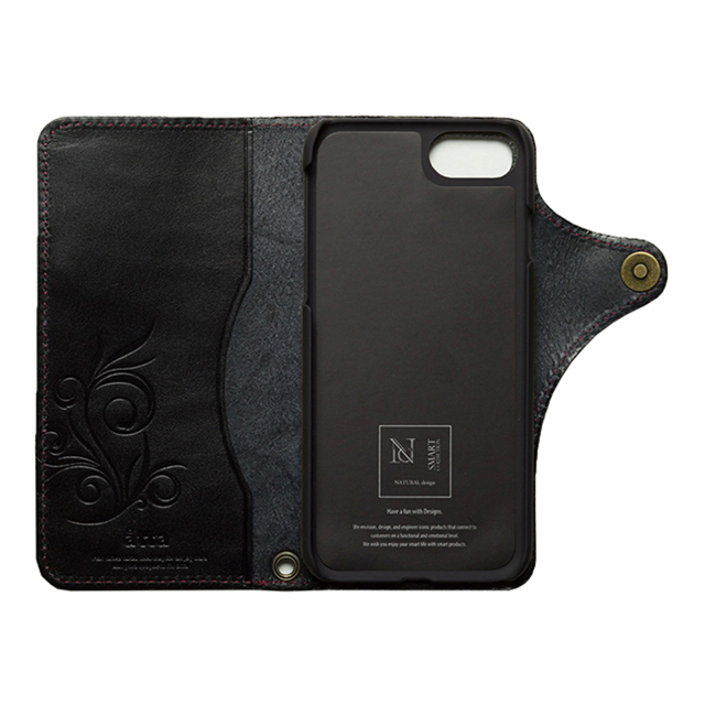 【iPhoneSE(第3/2世代)/8/7 ケース】SMART LEATHER (BLACK)goods_nameサブ画像