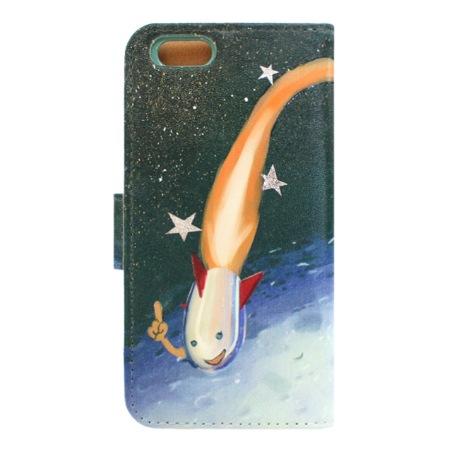 【iPhone6s/6 ケース】booklet case (スペースやっぴぃ)サブ画像