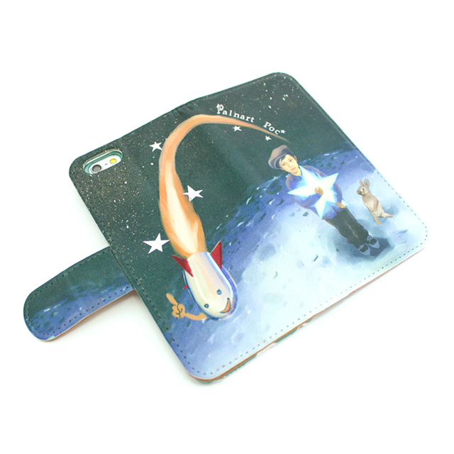 【iPhone6s/6 ケース】booklet case (スペースやっぴぃ)サブ画像