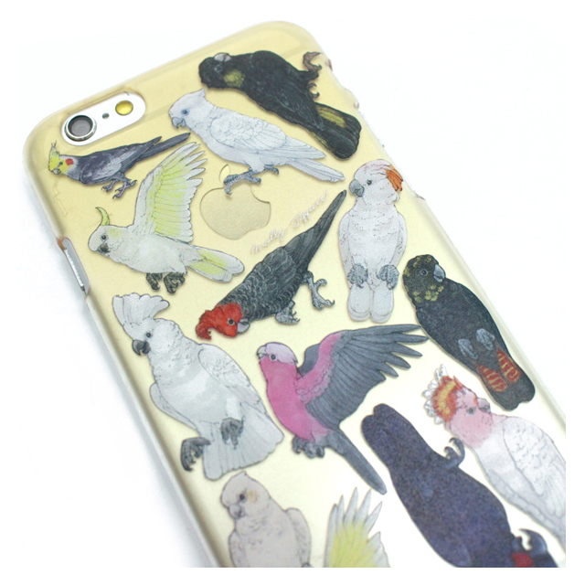 【iPhone6s/6 ケース】スマートフォンケース (オウム科の鳥類(ハード))goods_nameサブ画像