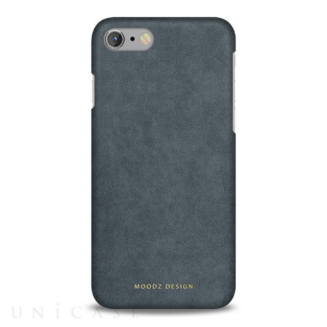 【iPhoneSE(第3/2世代)/8/7 ケース】Alcantara (Steel Grey)