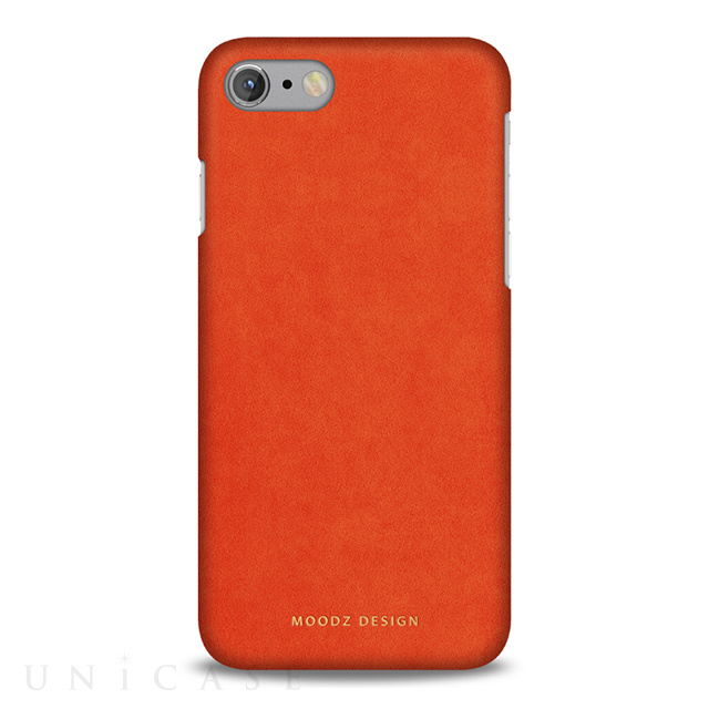 【iPhoneSE(第3/2世代)/8/7 ケース】Alcantara (Cadmium Orange)