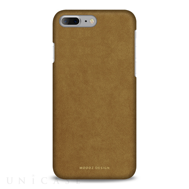 【iPhone8 Plus/7 Plus ケース】Alcantara (Camel)