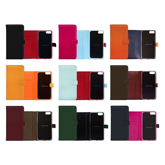 【iPhoneSE(第2世代)/8/7 ケース】COWSKIN Diary (Red×Buttercup)goods_nameサブ画像