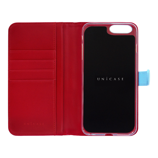 【iPhone8 Plus/7 Plus ケース】COWSKIN Diary (Blue×Red)goods_nameサブ画像