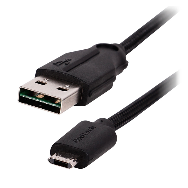 USB-micro-USB どっちも両挿し対応 充電＆データ転送ケーブル ストロングタイプ (70cm)サブ画像