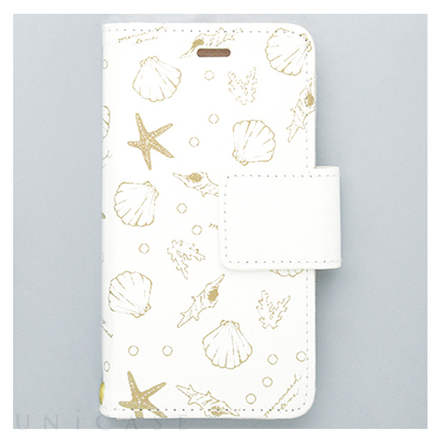 【iPhoneSE(第3/2世代)/8/7/6s/6 ケース】BOOKLET CASE SCB7006-WH (ホワイト)